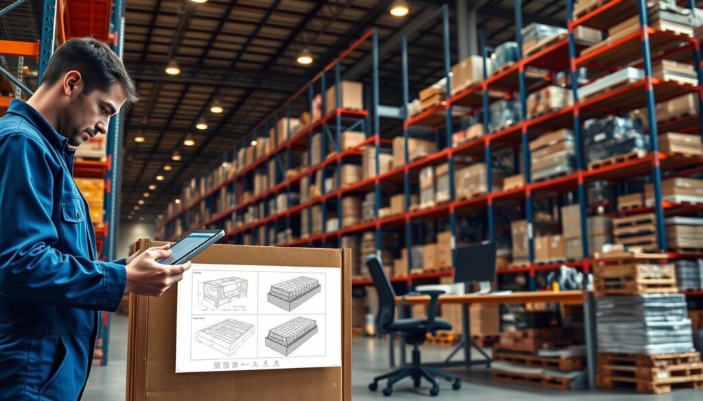 Proses pemesanan rak gudang Proses pemesanan rak gudang